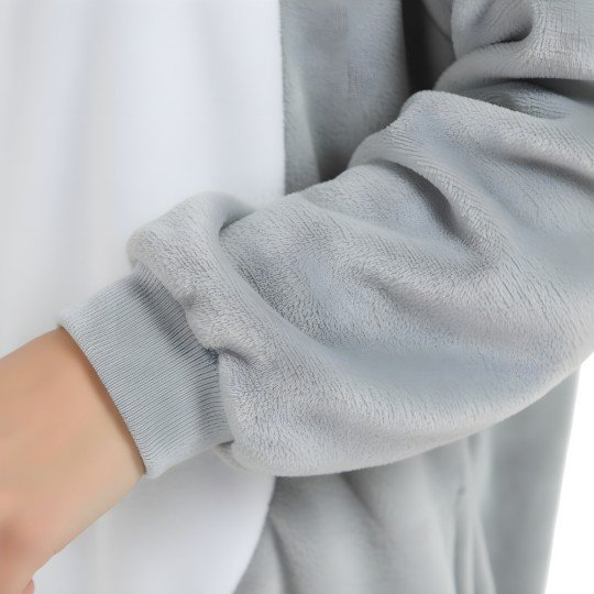 Piżama Onesie Kigurumi Kostium Przebranie Szary Królik, zdjęcie 5