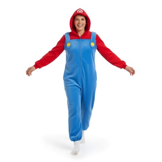 Kigurumi Onesie Pyjama Costume Super Mario, photo 7