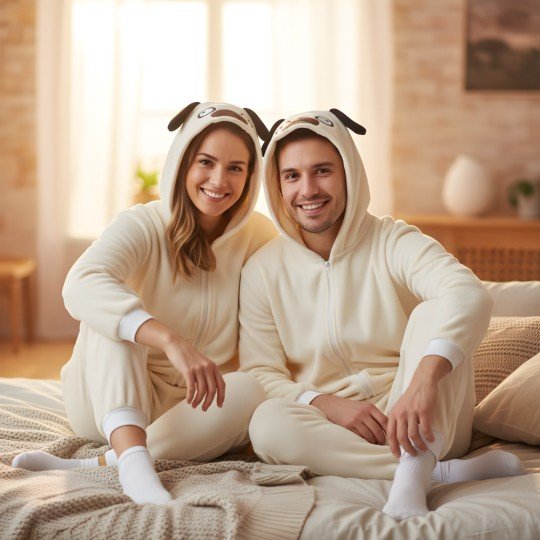 Onesie Kigurumi Pajama Costume Pug, photo 9