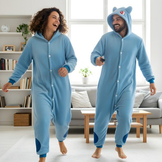 Piżama Onesie Kigurumi Kostium Przebranie Pokemon Bulbasaur, zdjęcie 2