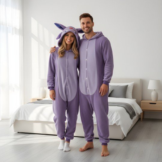 Onesie Kigurumi Pajama Costume Pokémon Espeon, photo 4