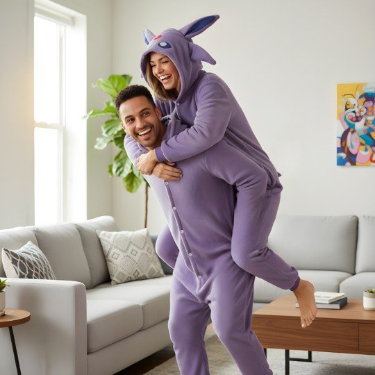 Onesie Kigurumi Pajama Costume Pokémon Espeon, photo 6