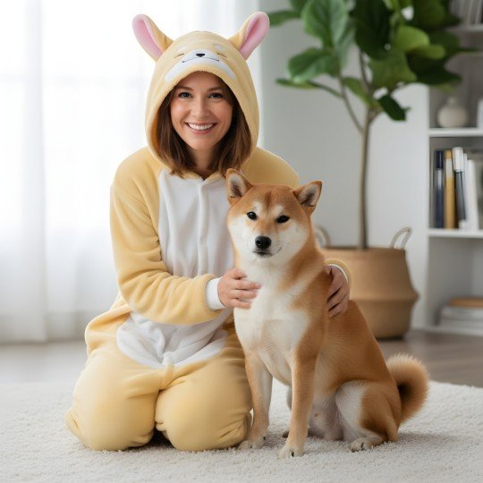 Onesie Kigurumi Pajama Costume Shiba Inu, photo 6