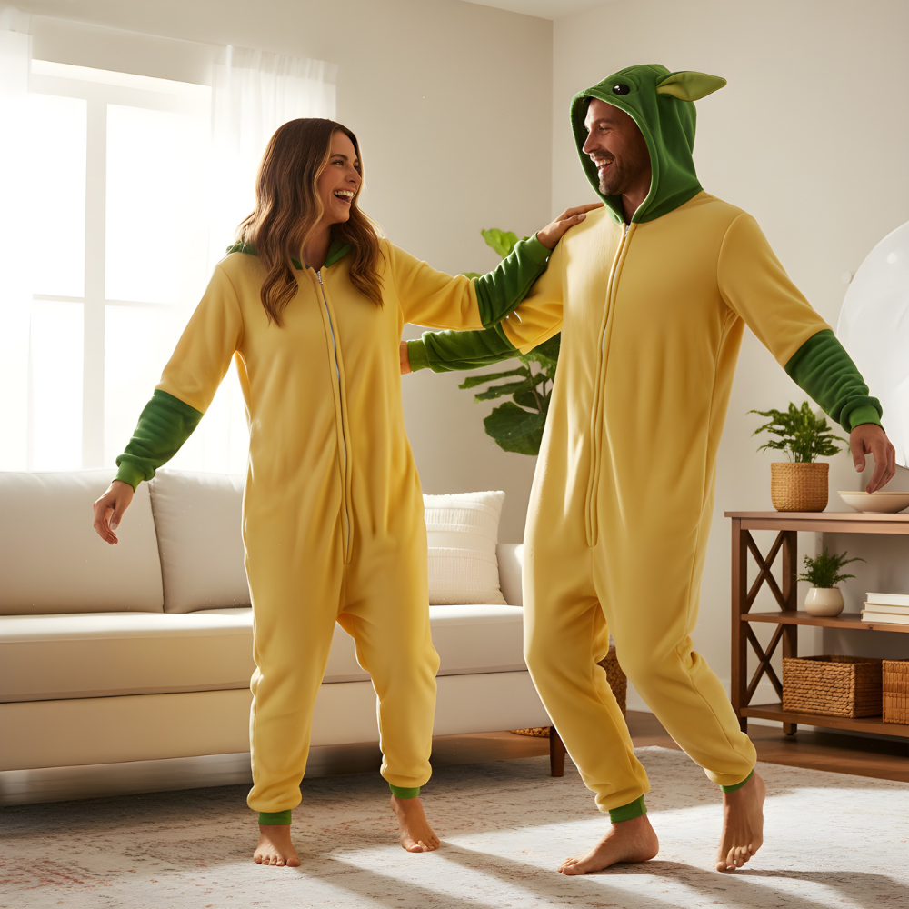 Piżama Onesie Kigurumi Kostium Star Wars Baby Yoda Grogu, zdjęcie 3