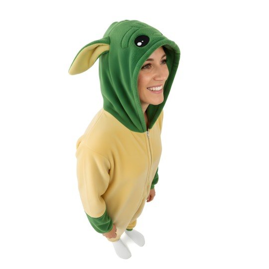 Star Wars Baby Yoda Grogu Kigurumi Onesie Pajama Costume, photo 7