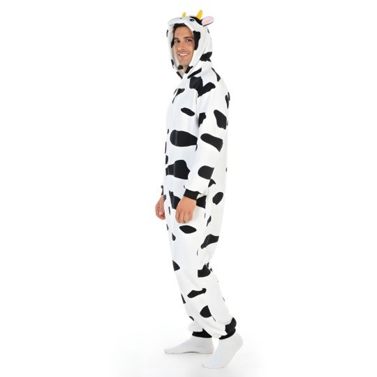 Piżama Onesie Kigurumi Kostium Przebranie Krowa, zdjęcie 6
