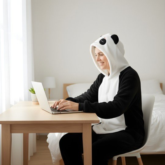 Piżama Onesie Kigurumi Kostium Przebranie Panda, zdjęcie 9