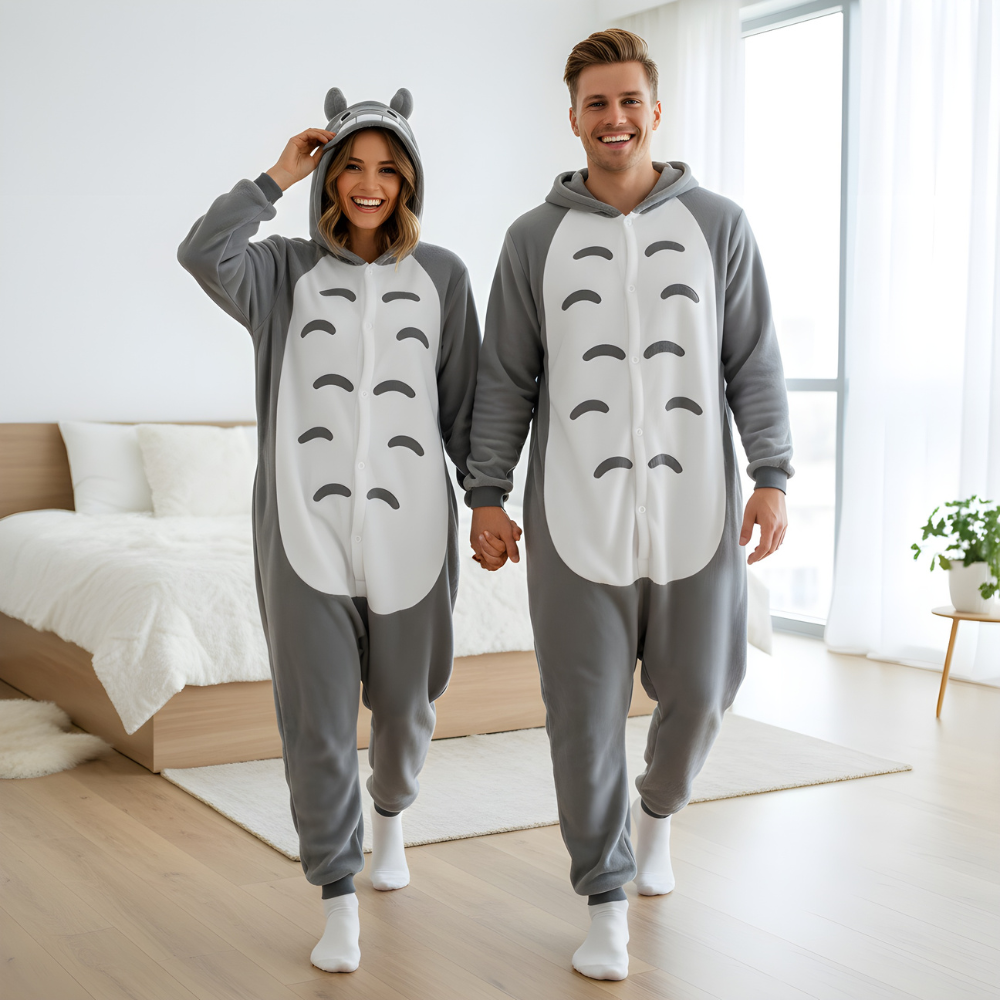 Piżama Onesie Kigurumi Kostium Przebranie Totoro, zdjęcie 2