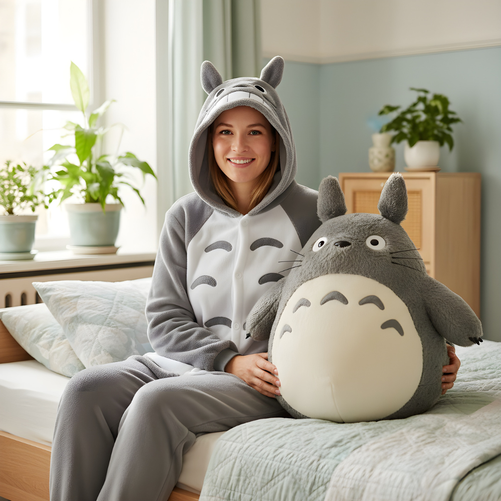 Piżama Onesie Kigurumi Kostium Przebranie Totoro, zdjęcie 3
