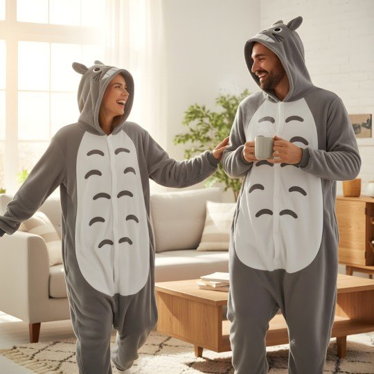 Piżama Onesie Kigurumi Kostium Przebranie Totoro, zdjęcie 5