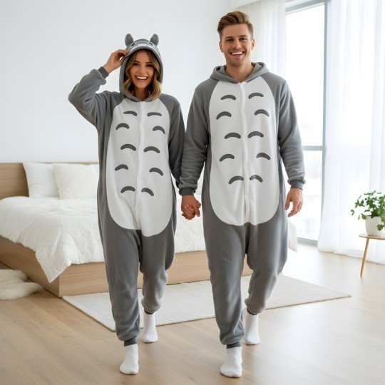 Piżama Onesie Kigurumi Kostium Przebranie Totoro, zdjęcie 2