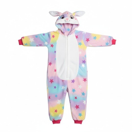 Piżama Onesie Kigurumi Kostium Przebranie Królik, zdjęcie 4