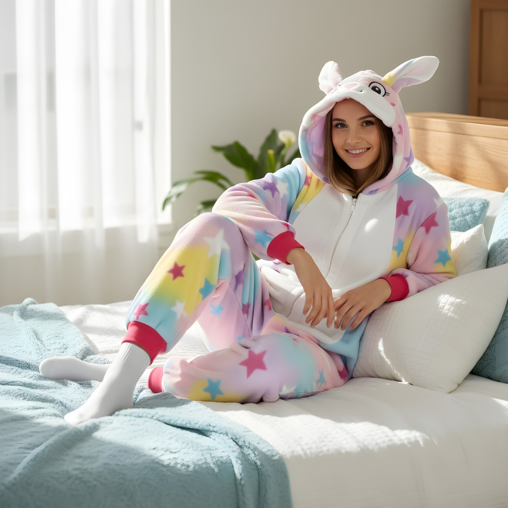 Rabbit Kigurumi Onesie Costume, photo 3