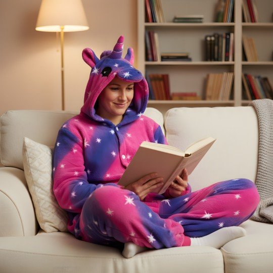 Onesie Kigurumi Pajama Costume Moon Pegasus, photo 4