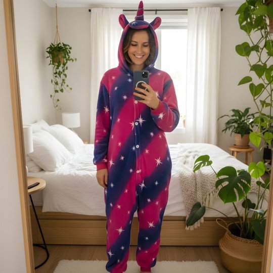 Onesie Kigurumi Pajama Costume Moon Pegasus, photo 6