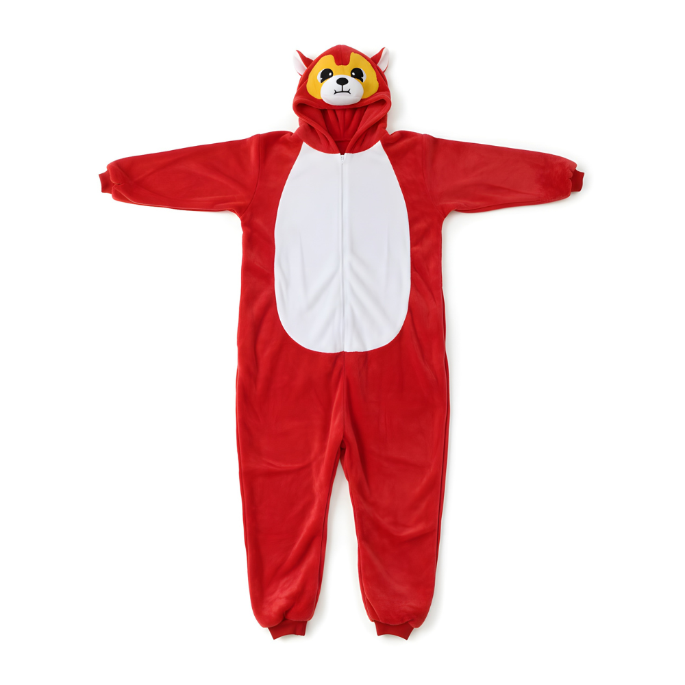 Piżama Onesie Kigurumi Kostium Przebranie Akita, zdjęcie 3