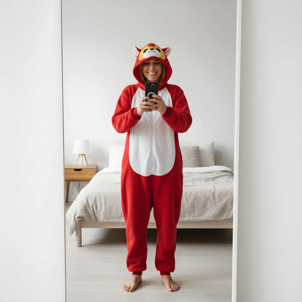 Onesie Kigurumi Pajama Costume Akita, photo 5