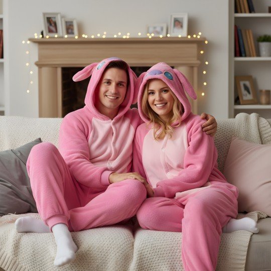Piżama Onesie Kigurumi Kostium Przebranie Stitch, zdjęcie 6