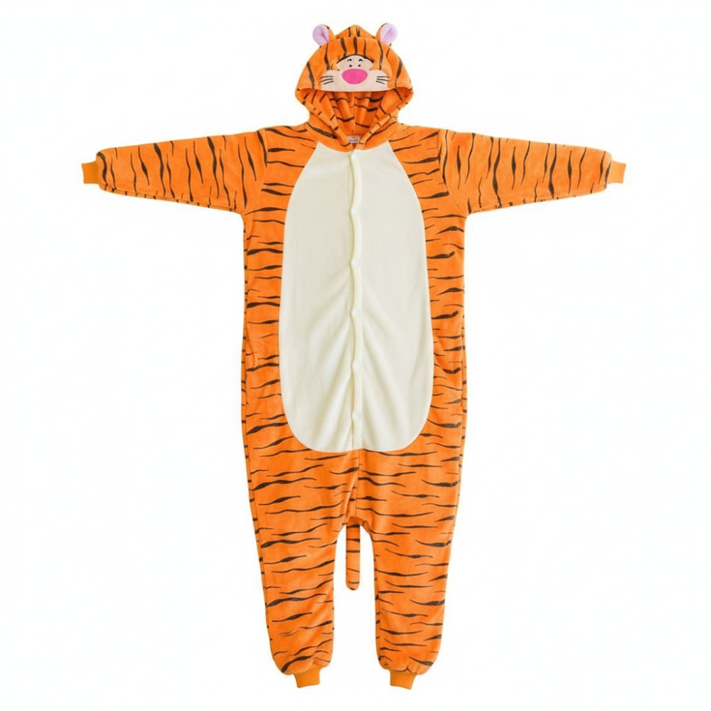 Piżama Onesie Kigurumi Kostium Przebranie Tygrys, zdjęcie 4