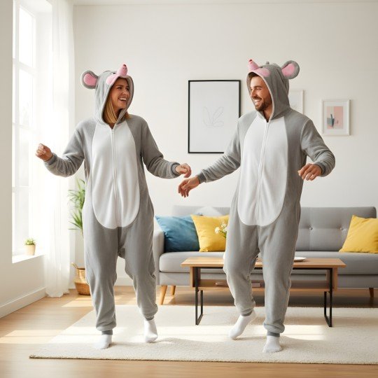 Piżama Onesie Kigurumi Kostium Przebranie Myszka Mickey, zdjęcie 2