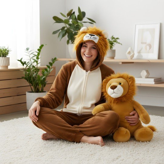 Lion Kigurumi Onesie Pyjama Costume, photo 8