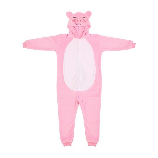 Piżama Onesie Kigurumi Kostium Przebranie Różowa Świnka, zdjęcie 4
