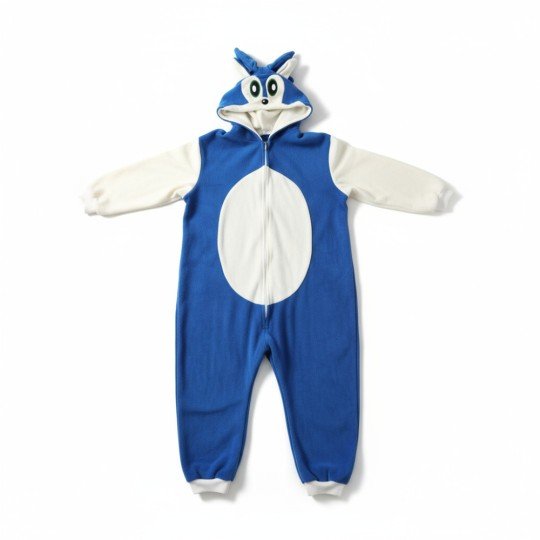 Kigurumi Onesie Pyjama Costume Sonic, photo 4