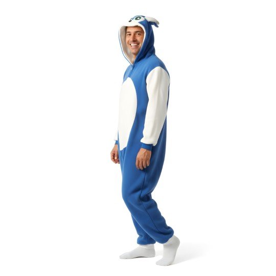 Kigurumi Onesie Pyjama Costume Sonic, photo 6
