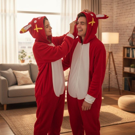 Kigurumi Onesie Pyjama Costume Genshin Impact Baron Bunny, photo 6