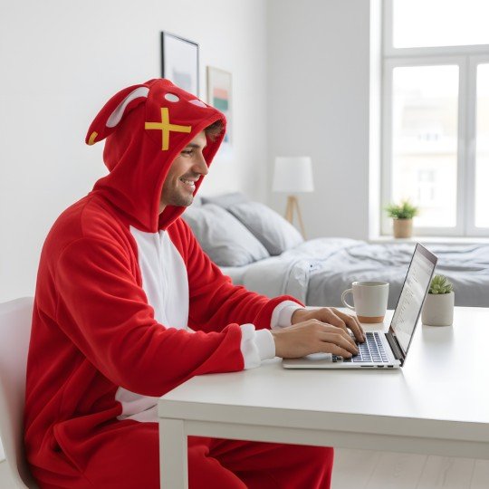 Kigurumi Onesie Pyjama Costume Genshin Impact Baron Bunny, photo 7