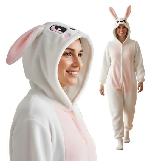 Rabbit Kigurumi Onesie Pyjama Costume