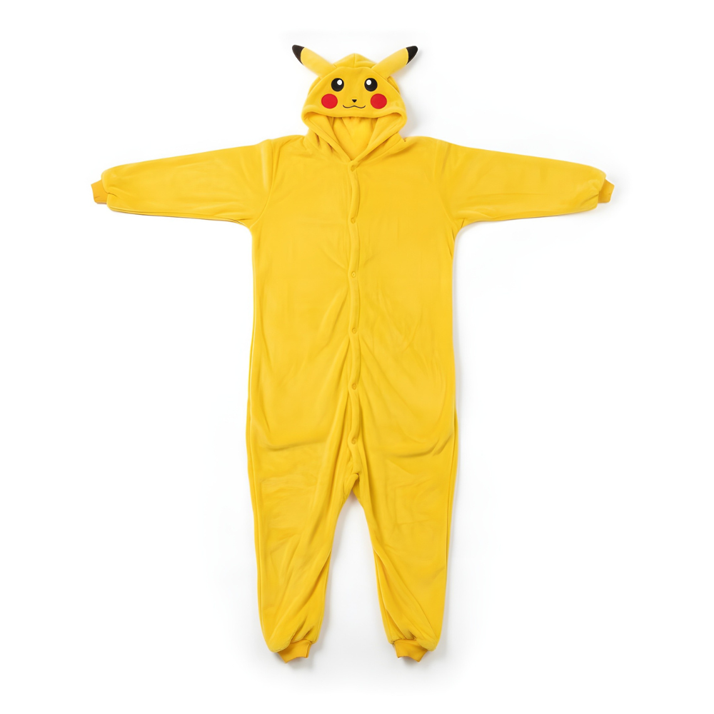 Pokémon Pikachu Kigurumi Onesie Pajama Costume, photo 2