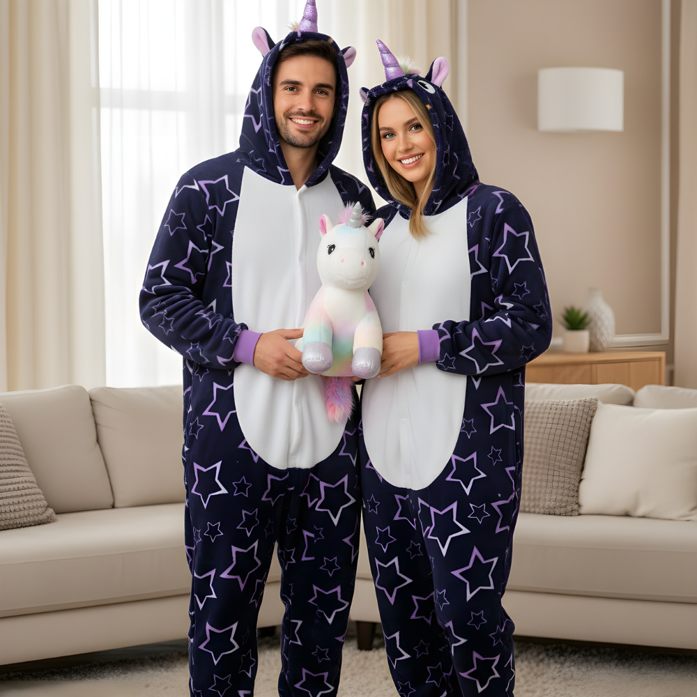Starry Unicorn Kigurumi Onesie Costume, photo 3