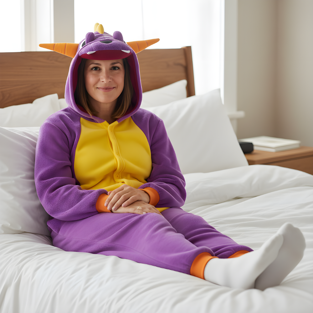 Kigurumi Onesie Pyjama Costume Outfit Spyro, photo 2