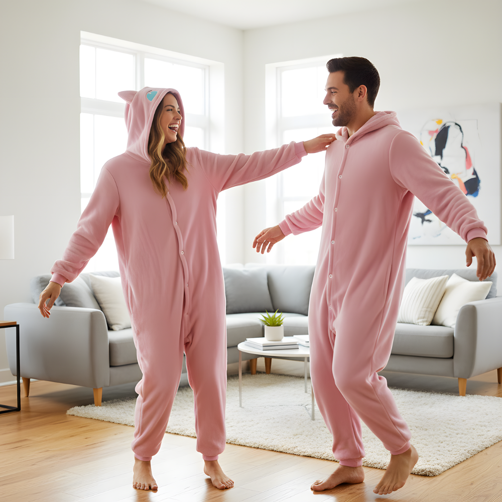 Onesie Kigurumi Pajama Costume Pokémon Mew, photo 7