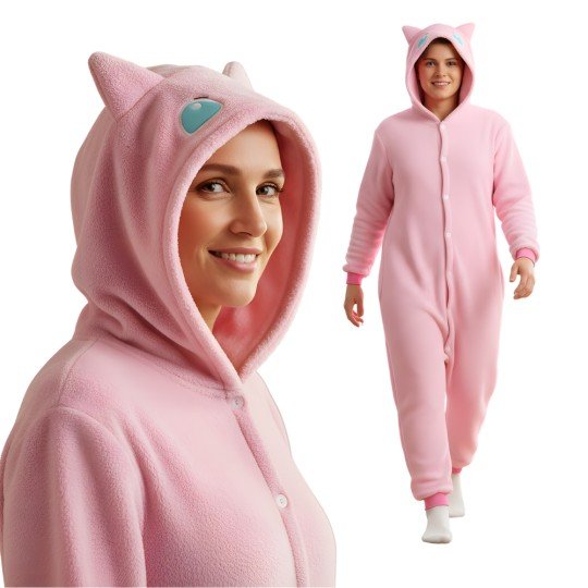 Onesie Kigurumi Pajama Costume Pokémon Mew