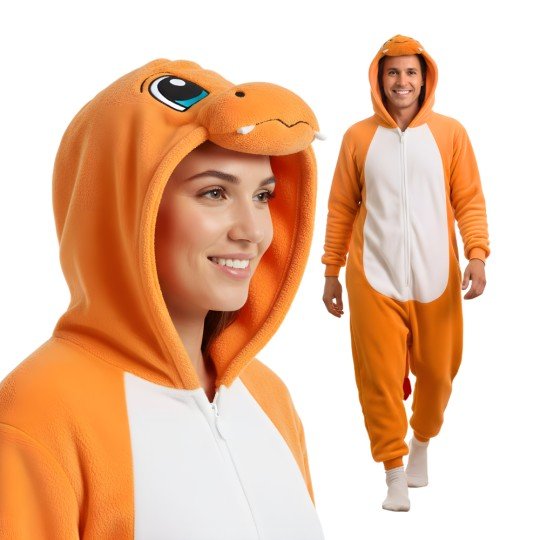 Kigurumi Onesie Pyjama Costume Outfit Pokémon Charmander