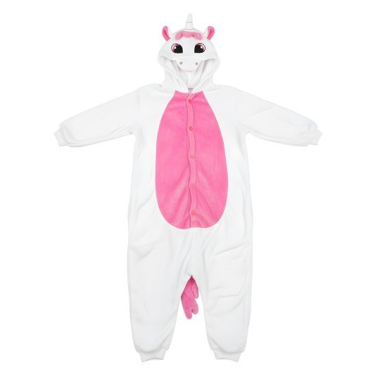Piżama Onesie Kigurumi Przebranie Różowy Jednorożec Dzieci, zdjęcie 4