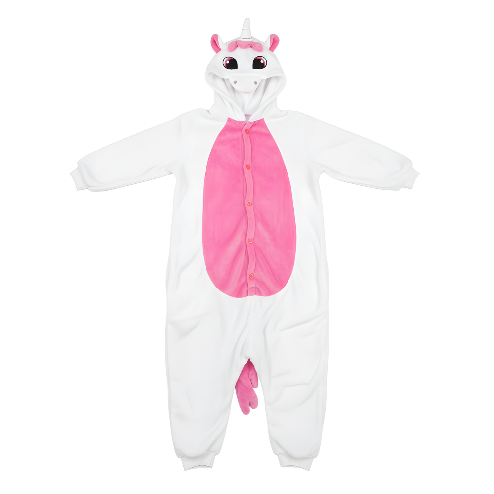 Onesie Kigurumi Pyjama Pink Unicorn Kids, photo 4