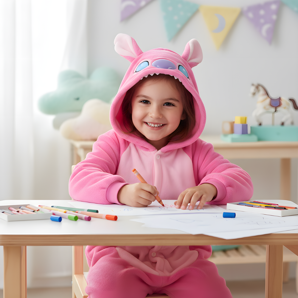 Piżama Onesie Kigurumi Kostium Przebranie Stitch Dzieci, zdjęcie 6