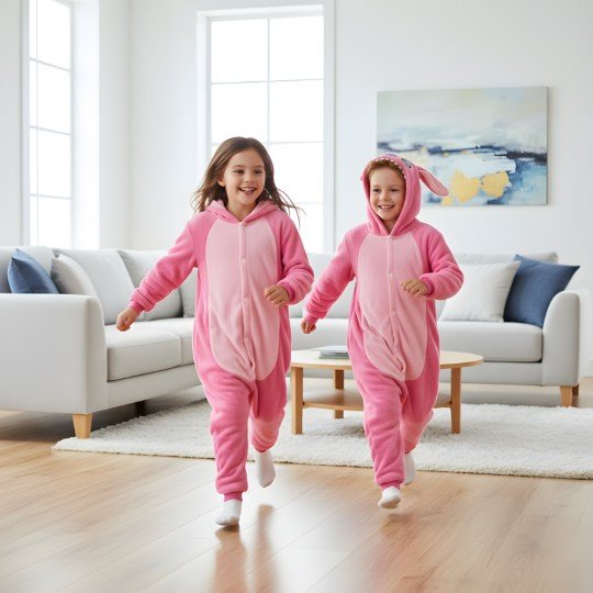 Piżama Onesie Kigurumi Kostium Przebranie Stitch Dzieci, zdjęcie 9