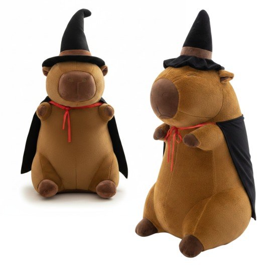 Large Plush Toy Pillow - Sorceress Capybara 100cm, photo 4