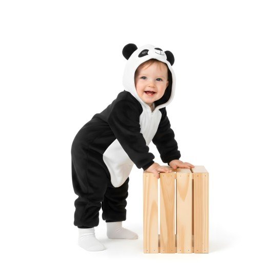 Piżama Onesie Kostium Przebranie Śpiochy  Panda Niemowlę, zdjęcie 6