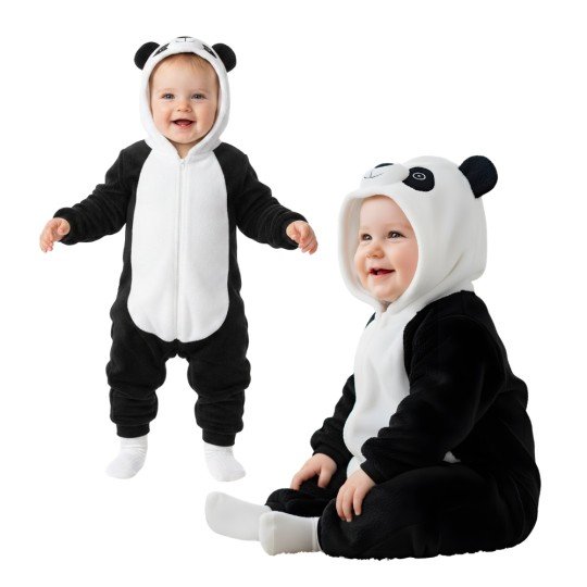 Onesie Costume Panda Baby Sleepsuit