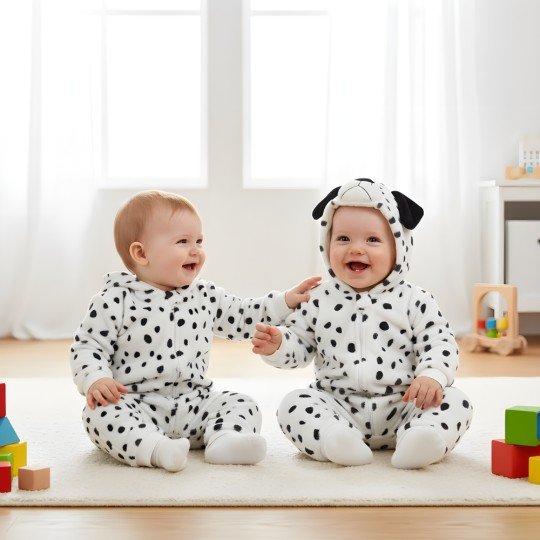 Piżama Onesie Kostium Przebranie Śpiochy Piesek Niemowlę, zdjęcie 2