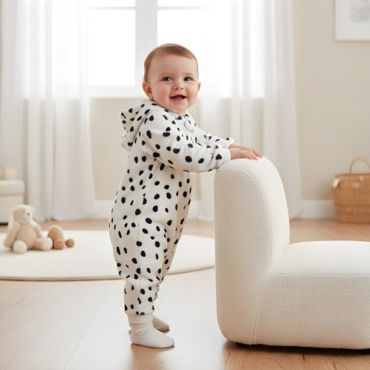 Piżama Onesie Kostium Przebranie Śpiochy Piesek Niemowlę, zdjęcie 3