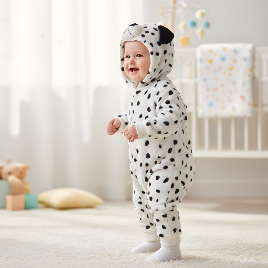 Piżama Onesie Kostium Przebranie Śpiochy Piesek Niemowlę, zdjęcie 5