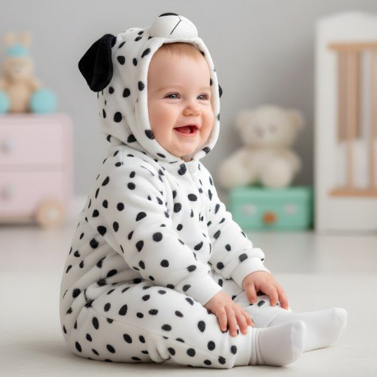 Piżama Onesie Kostium Przebranie Śpiochy Piesek Niemowlę, zdjęcie 8