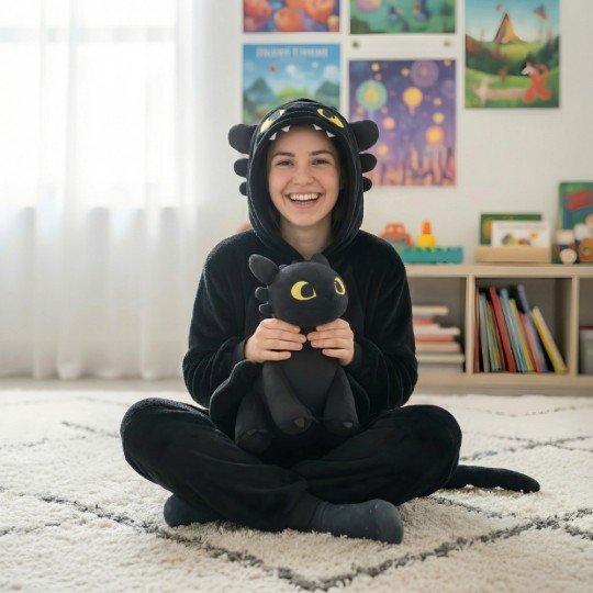 Onesie Kigurumi Pajama Costume Toothless, photo 8