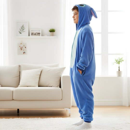 Onesie Kigurumi Pyjama Costume Fancy Dress Lilo & Stitch, photo 3